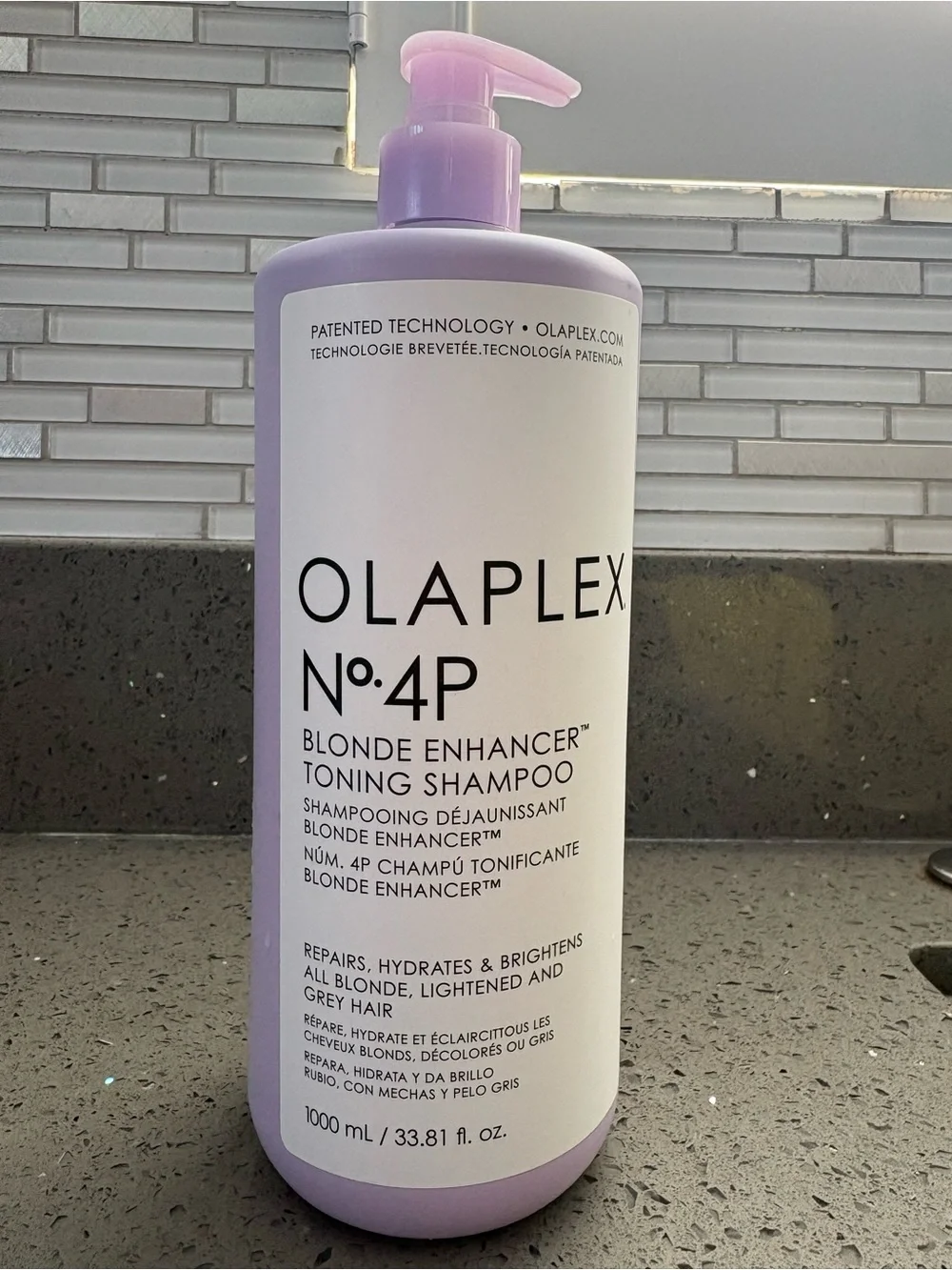 OLAPLEX No.4P Blonde Enhancer Toning Shampoo - Lavender
